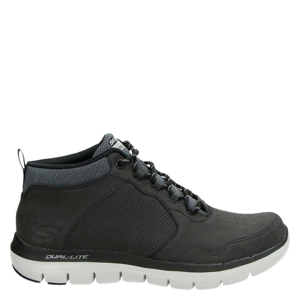 skechers premium nubuck black