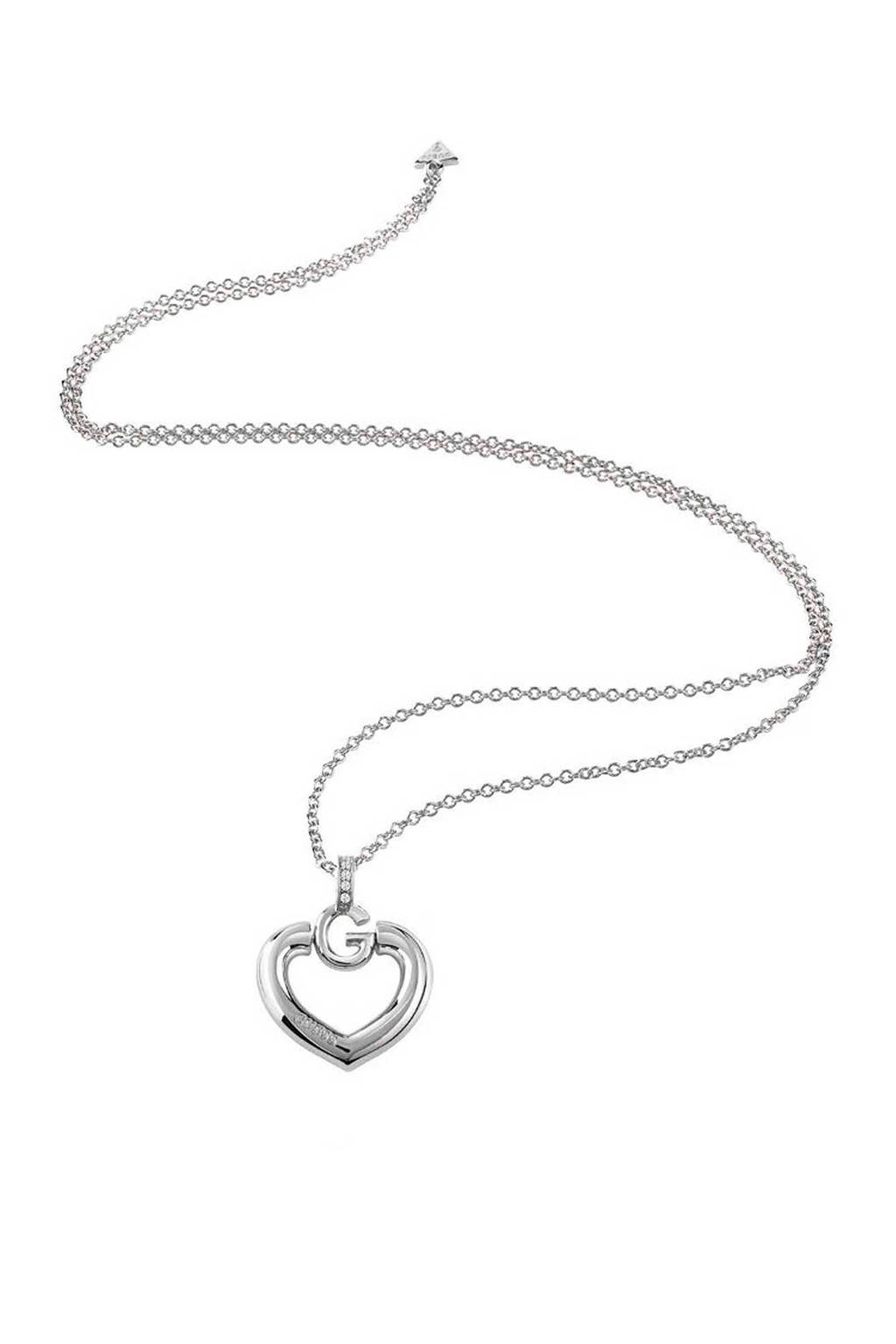 GUESS ketting - UBN83012, Zilver