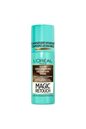 Camouflerende uitgroeispray - Goud Middenbruin