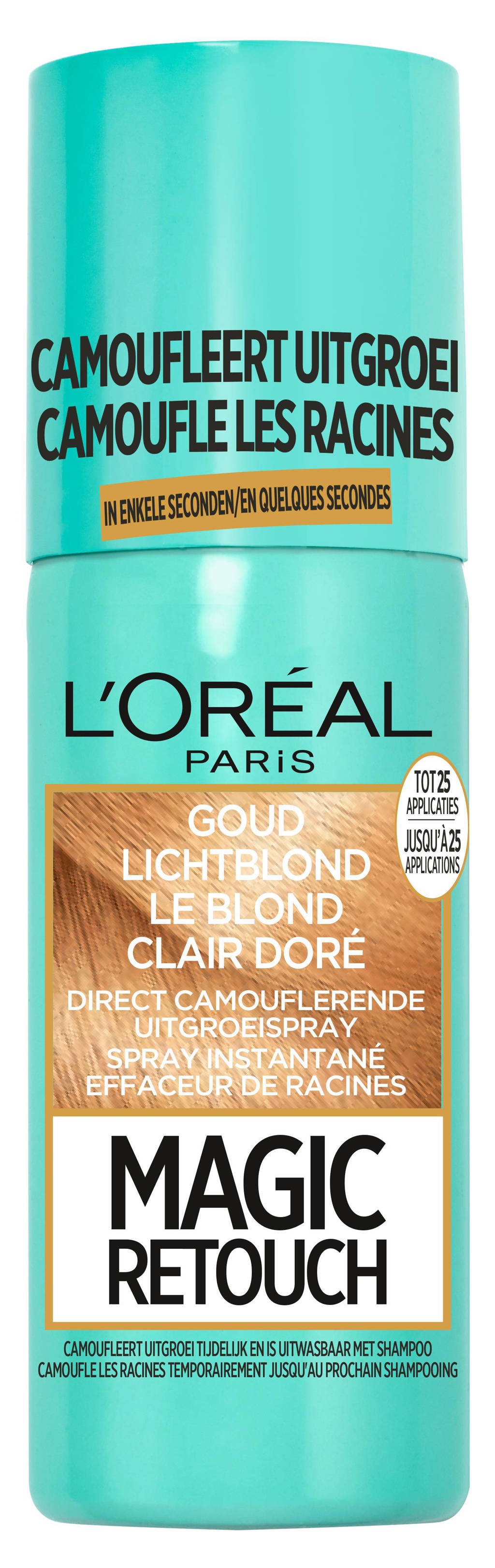 L'Oréal Paris Coloration Magic Retouch uitgroei camoufleerspray - Goud Lichtblond