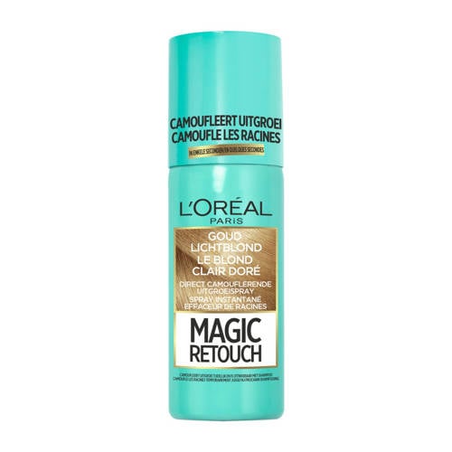 Wehkamp L'Oréal Paris Coloration Magic Retouch uitgroei camoufleerspray 75 ml - Goud Lichtblond aanbieding