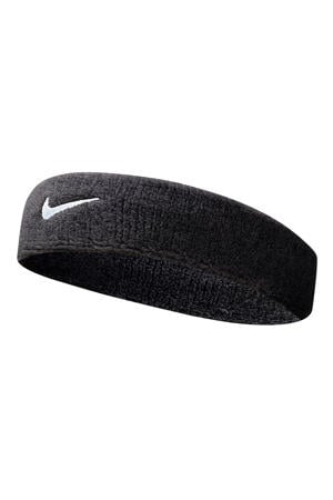 hoofdband Swoosh zwart/wit