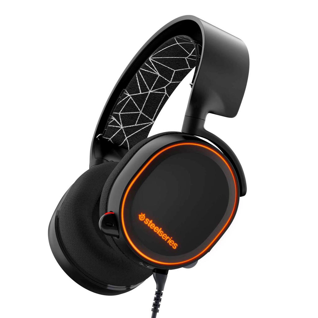 Steelseries Arctis 5 headset zwart | wehkamp