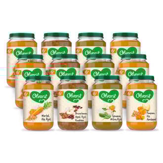 babyvoeding menu 6+ mnd maaltijd (12x 200 gr)