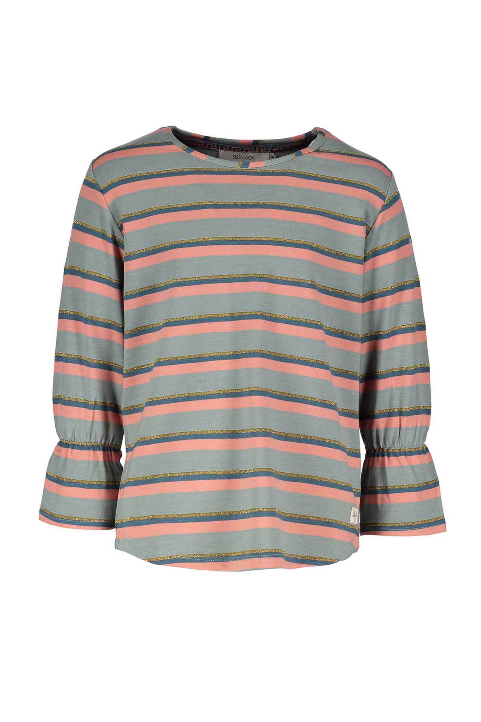 Sissy Boy gestreept longsleeve met metallic details | wehkamp Sissy Boy metallic trui | wehkamp