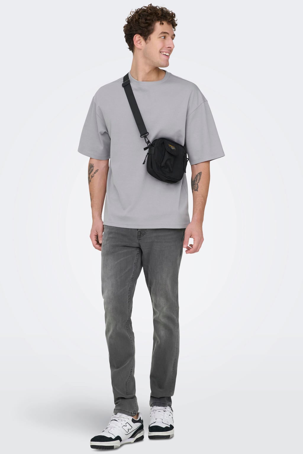 ONLY & SONS slim fit jeans ONSLOOM black denim