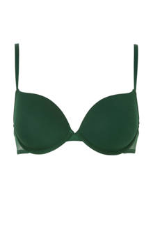 basic katoenen push up bh