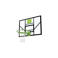 Exit Toys EXIT Galaxy basketbalbord met dunkring en net