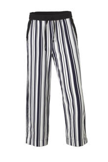 Bronson cropped high waisted palazzo broek