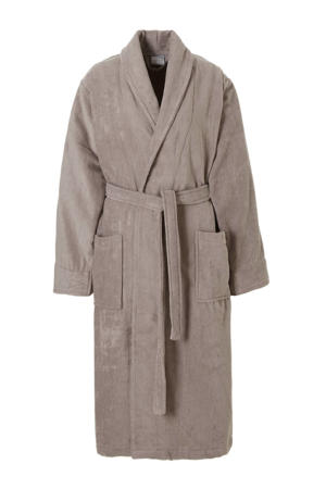 unisex badstof badjas Pure zand