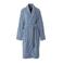 Seahorse unisex badstof badjas Pure blauw
