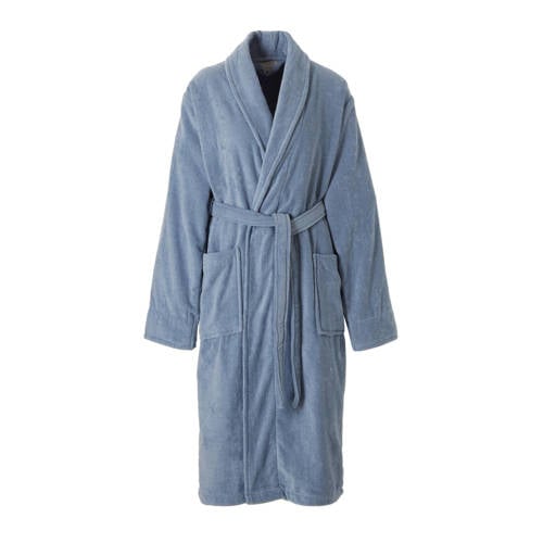 Seahorse unisex badstof badjas Pure blauw afbeelding