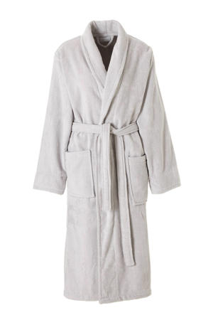 unisex badstof badjas Pure lichtgrijs