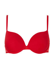 basic katoenen push up bh