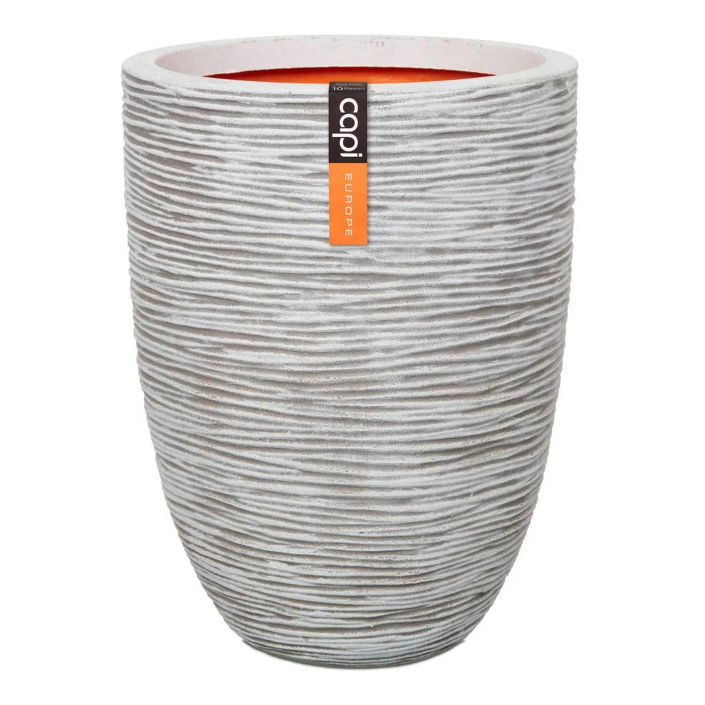 Capi bloempot Nature Rib (Ø36xh47 cm, elegant)