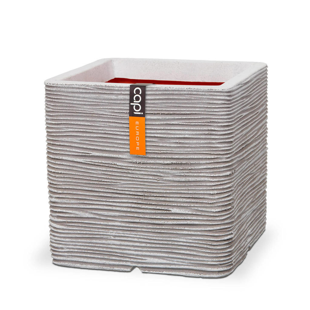 Capi bloempot Nature Rib (40x40x40 cm)