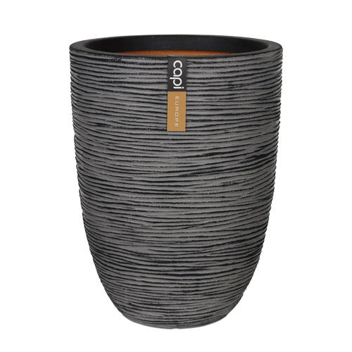 Capi Bloemvaas Nature Rib D36Xh47 Cm Elegant capi kopen in de aanbieding