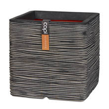 bloempot Nature Rib (l40xb40xh40 cm, vierkant)
