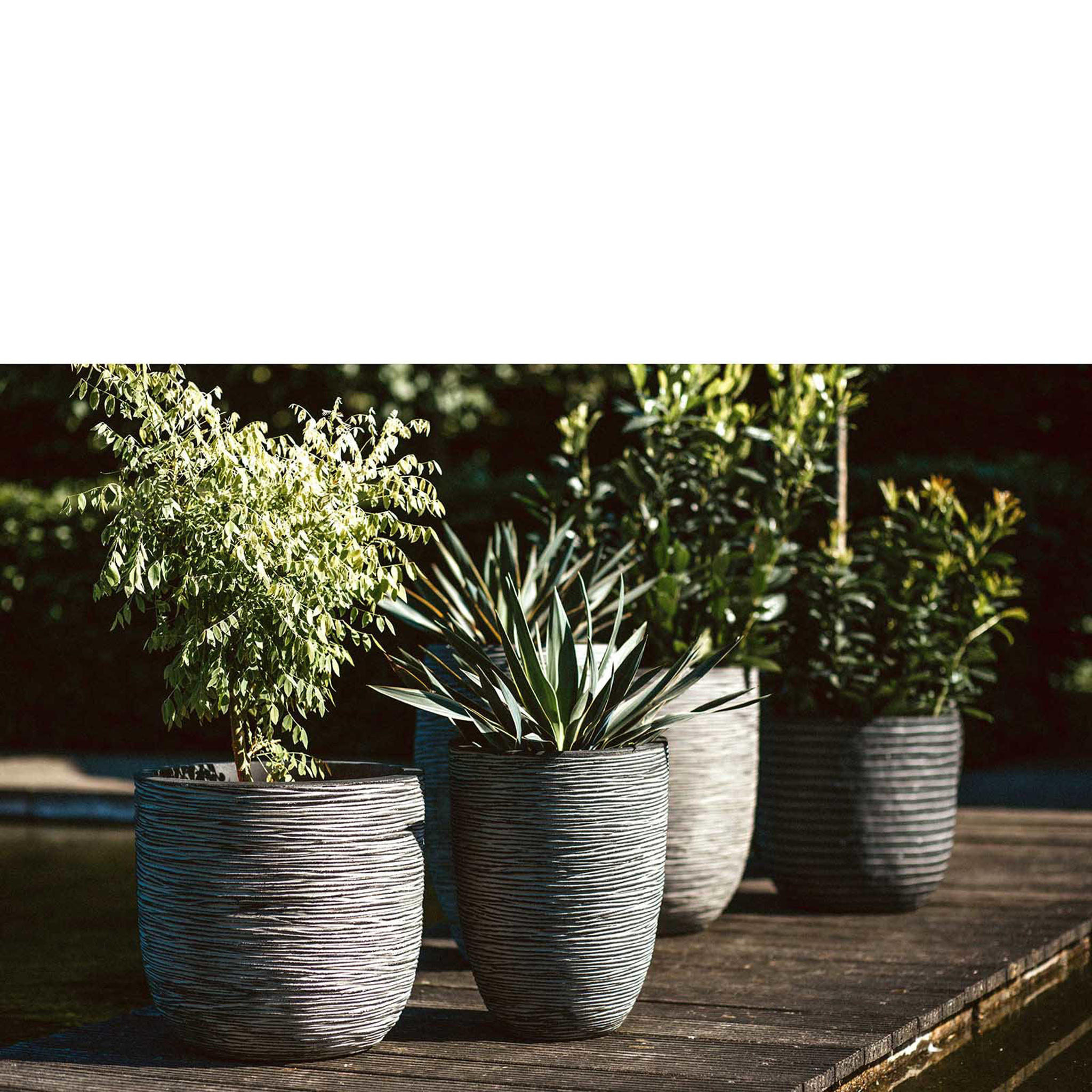 Capi bloempot Nature Rib (Ø43x41 cm) - Afbeelding 2