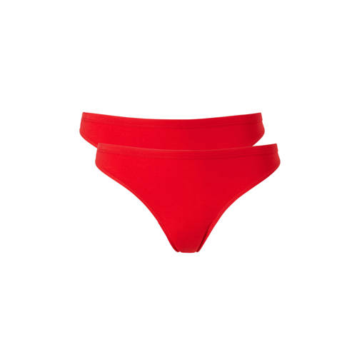 Whkmps Own Basic Katoenen String Set Van 2 whkmps own kopen in de aanbieding Whkmps Own Basic Katoenen String Set Van 2 whkmps own kopen in de aanbieding
