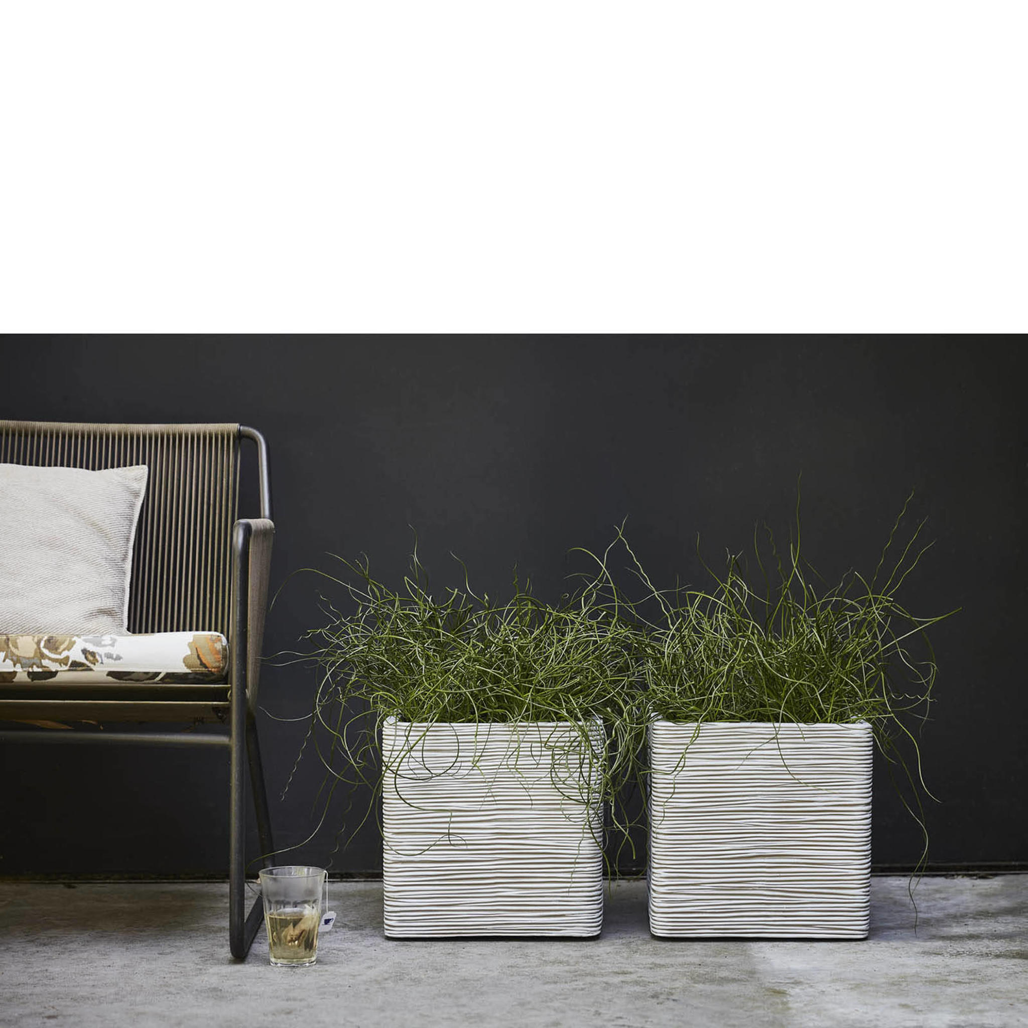 Capi bloempot Nature Rib (30x30x30 cm) - Afbeelding 2