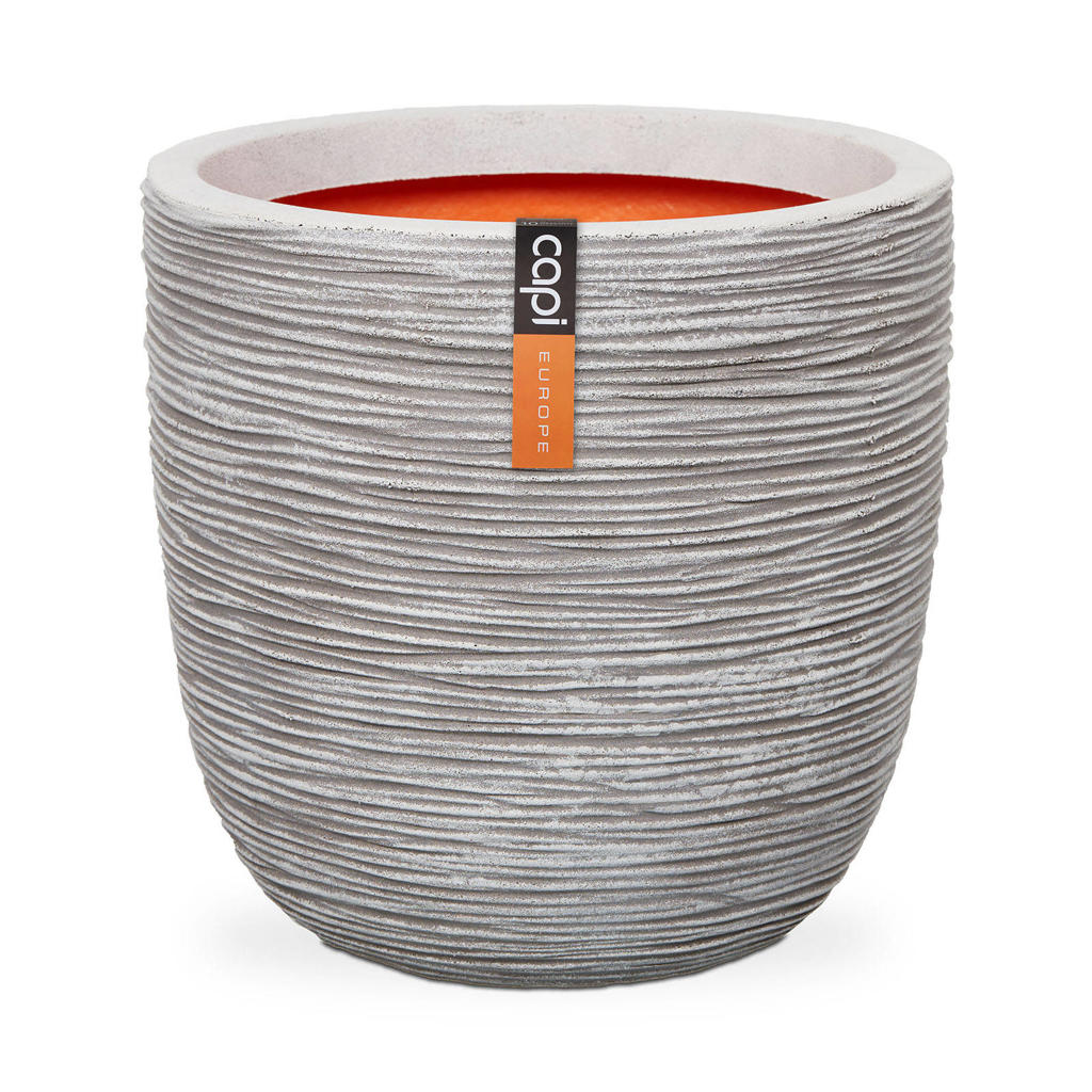 Capi bloempot Nature Rib (Ø35x34 cm)