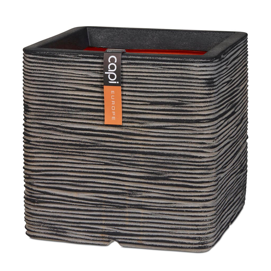 Capi bloempot Nature Rib (30x30x30 cm)