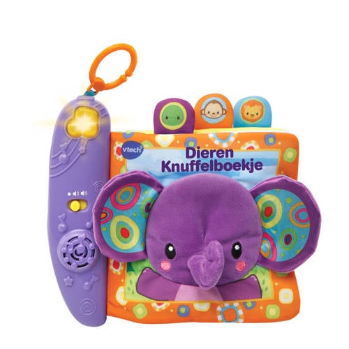 Vtech Baby Dierenknuffelboekje vtech kopen in de aanbieding