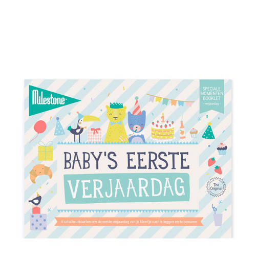 Milestone Special Moments Fotokaarten Babys Eerste Verjaardag milestone kopen in de aanbieding