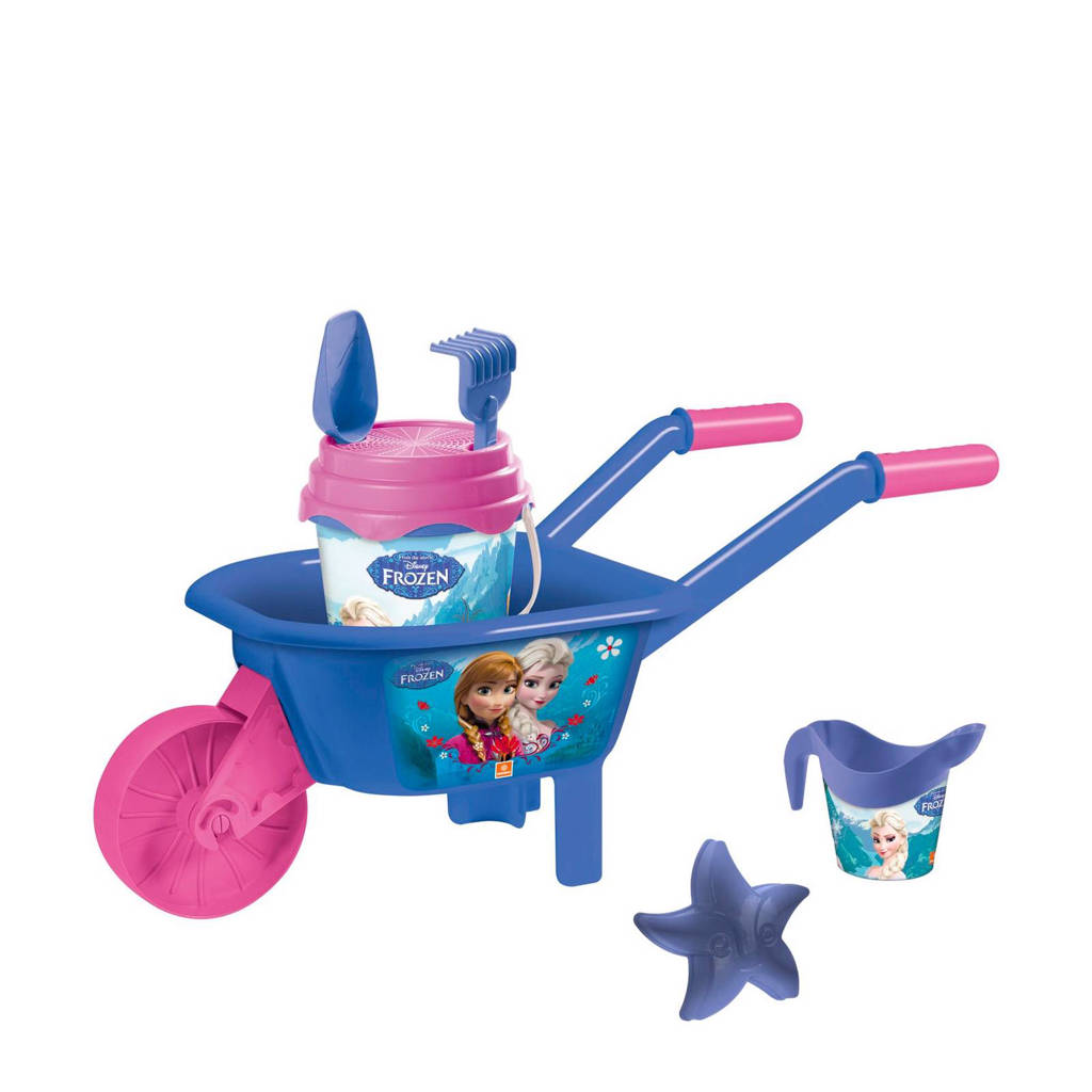 Kruiwagenset Frozen, Blauw/paars