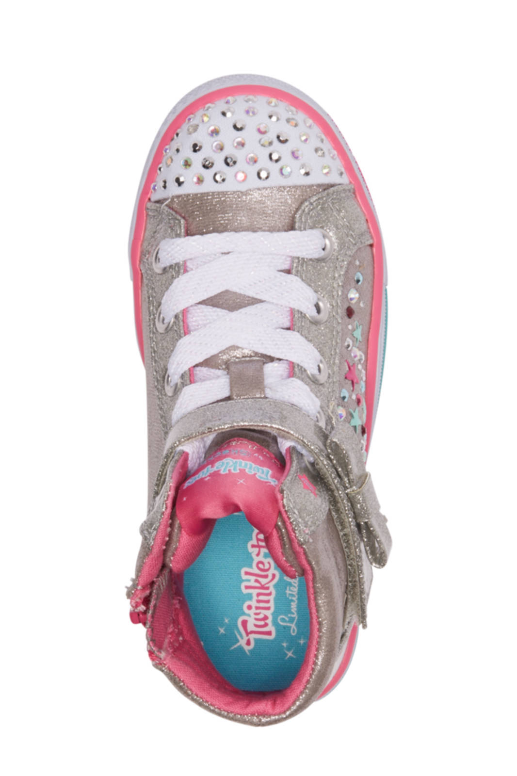 Skechers Twinkle Toes sneakers met glitters | wehkamp