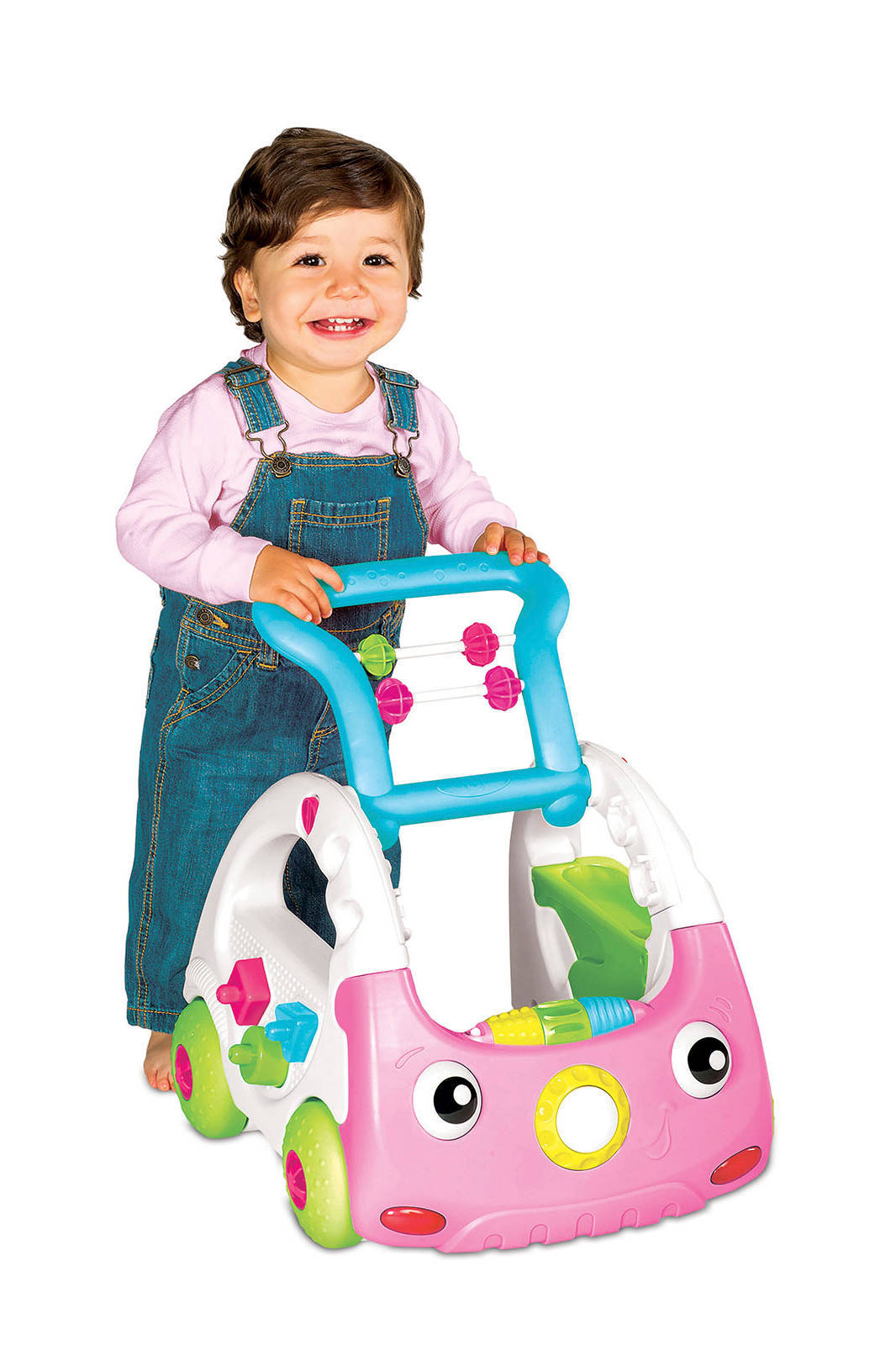 Infantino Sensory 3 in 1 Baby Walker Pink | wehkamp Infantino baby stuur | wehkamp