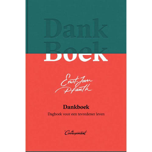 Dankboek Ernst Jan Pfauth huismerk kopen in de aanbieding