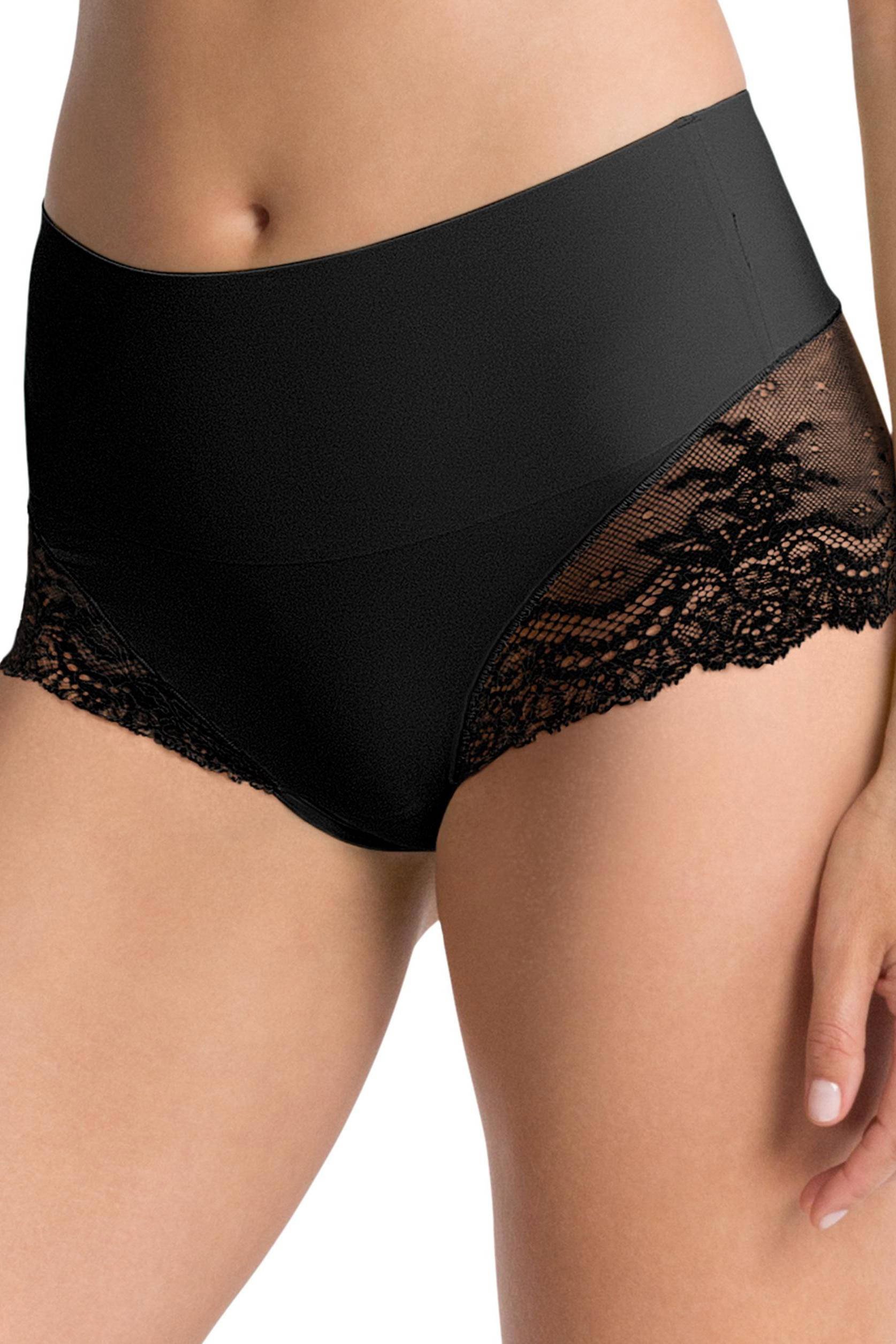 corrigerende hipster Undie tectable zwart