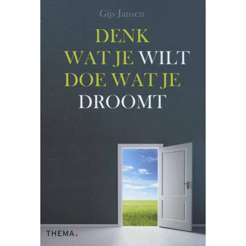 Denk Wat Je Wilt Doe Je Droomt Gijs Jansen huismerk kopen in de aanbieding Denk Wat Je Wilt Doe Je Droomt Gijs Jansen huismerk kopen in de aanbieding