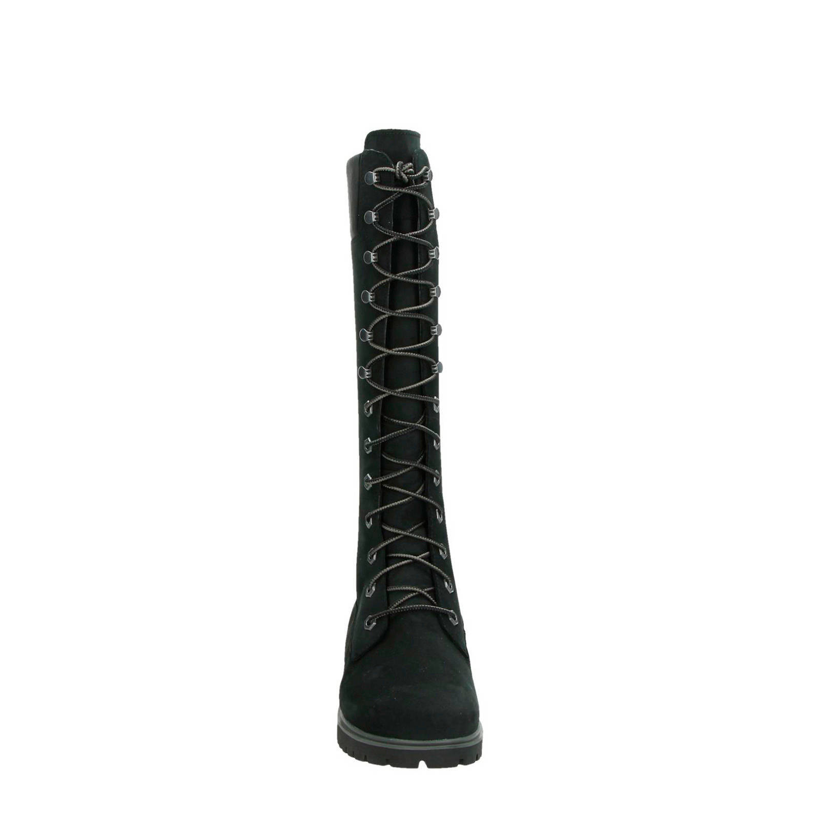 Timberland nubuck veterlaarzen Classic zwart | wehkamp