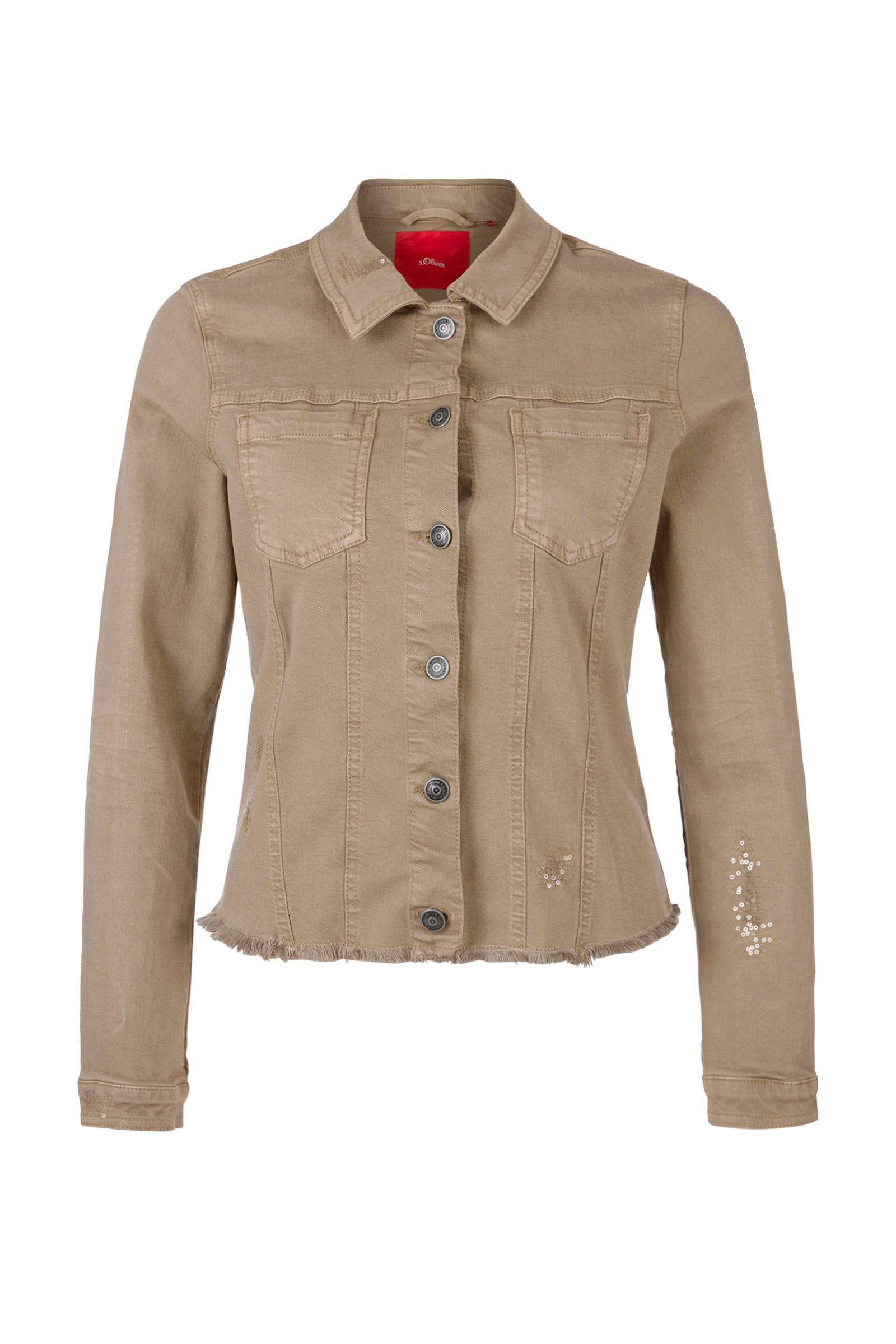 spijkerjasje khaki spijkerjasje khaki