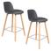 Zuiver Albert Kuip counter barkruk (set van 2)