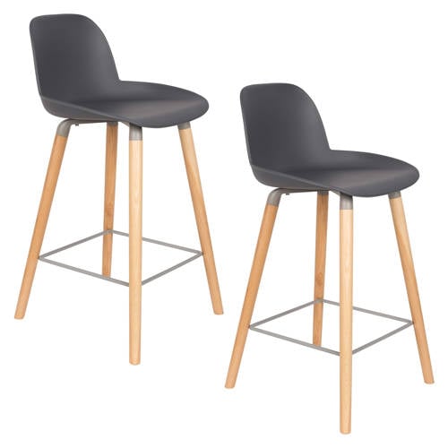 Wehkamp Zuiver Albert Kuip counter barkruk (set van 2) aanbieding