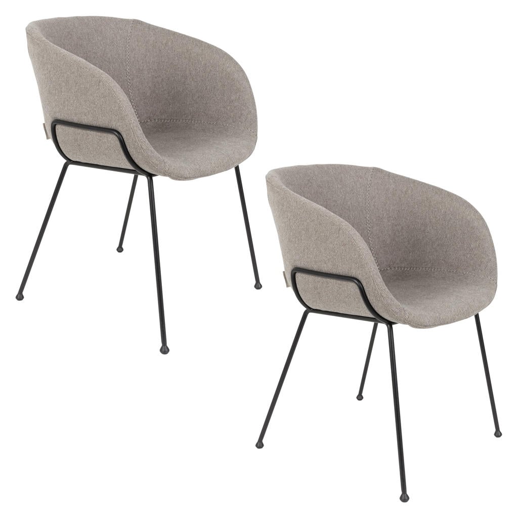 Zuiver Feston eetkamerstoel (set van 2)