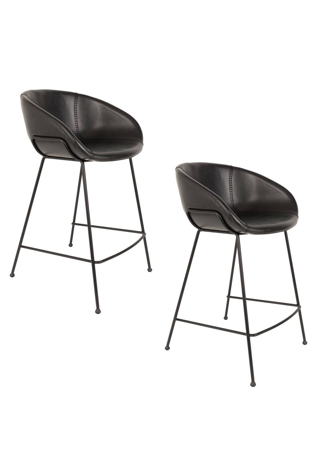 Zuiver Feston counter barkruk (set van 2)