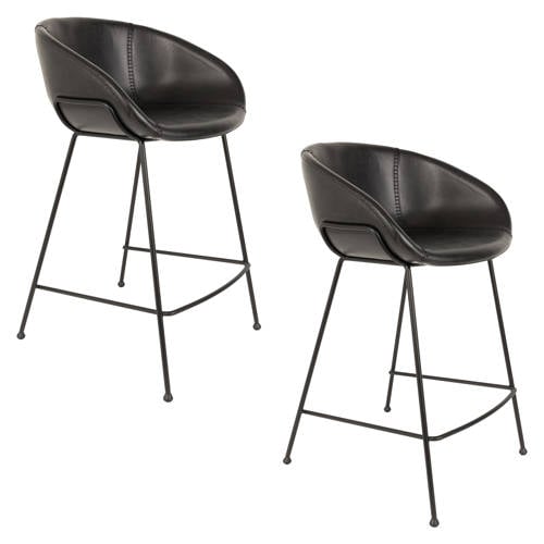 Zuiver Feston counter barkruk (set van 2) afbeelding