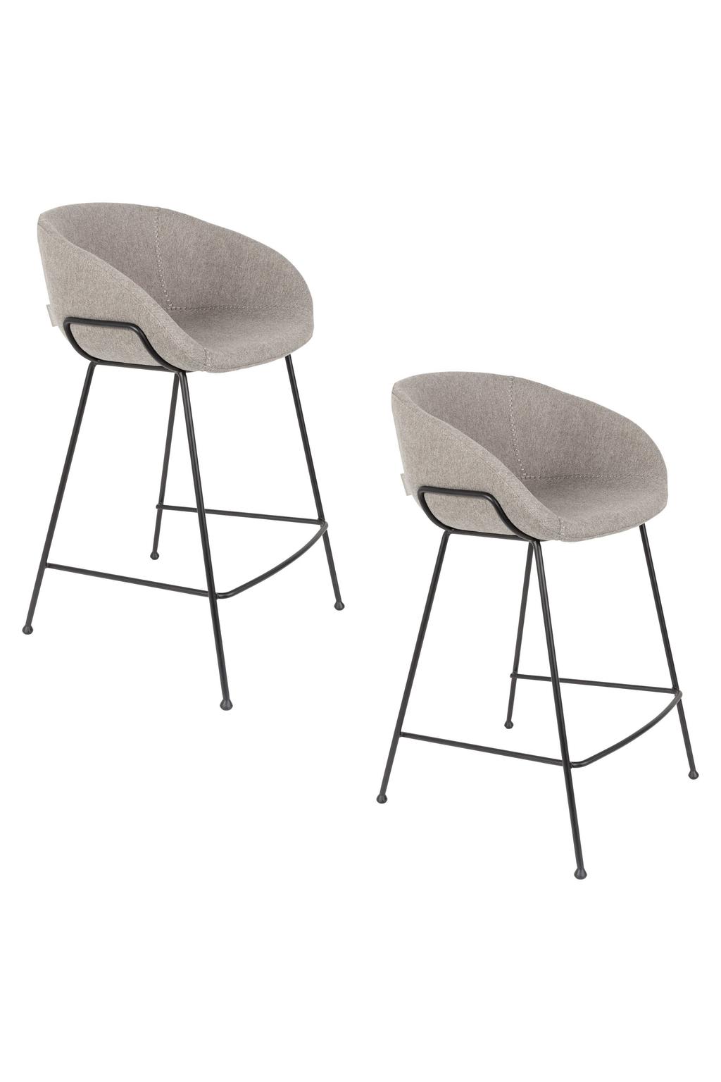 Zuiver Feston counter barkruk (set van 2)