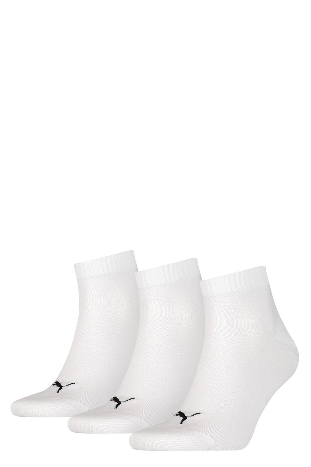 Puma sokken - wit (set van 3)