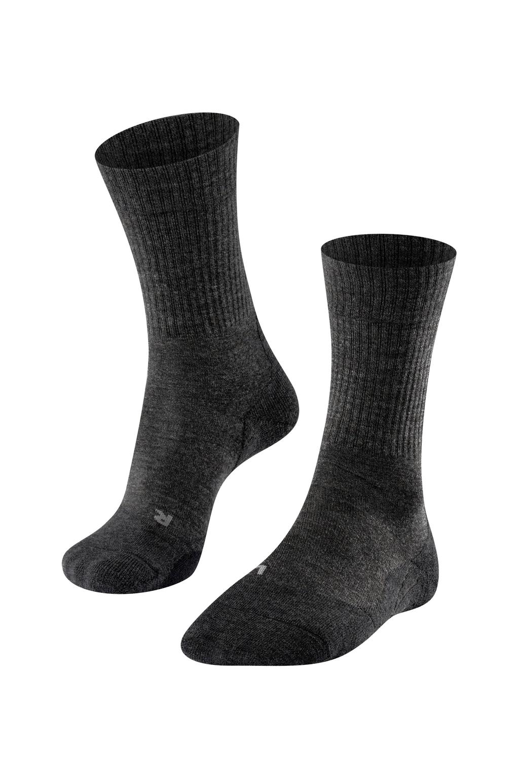 Falke Sport TK2 Wool wandelsokken antraciet