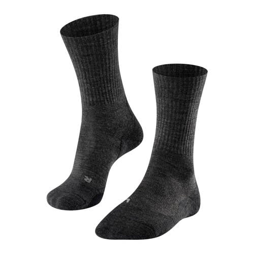 Falke Sport TK2 Wool wandelsokken antraciet afbeelding