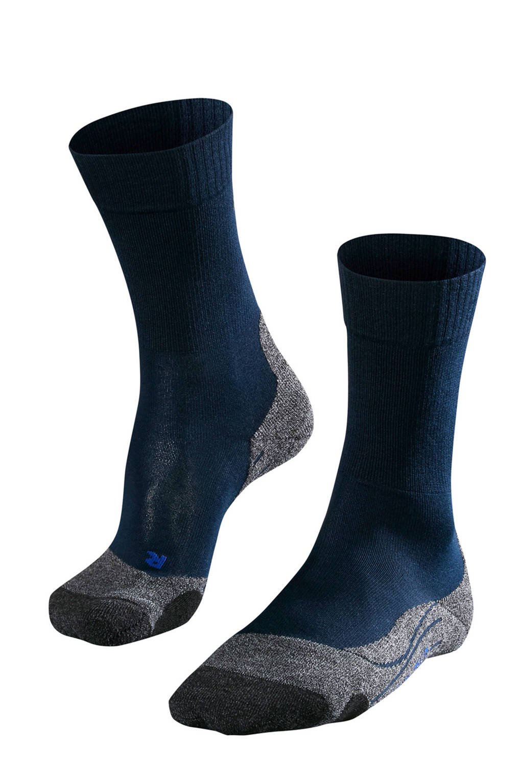 Falke Sport TK2 Cool wandelsokken, Marine/grijsmelange/zwart