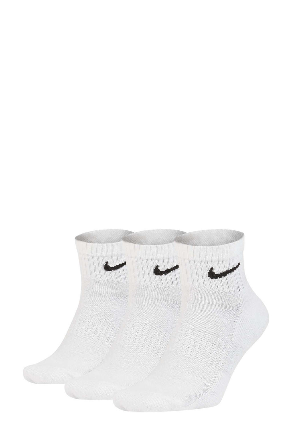 Nike   sportsokken - set van 3 paar wit