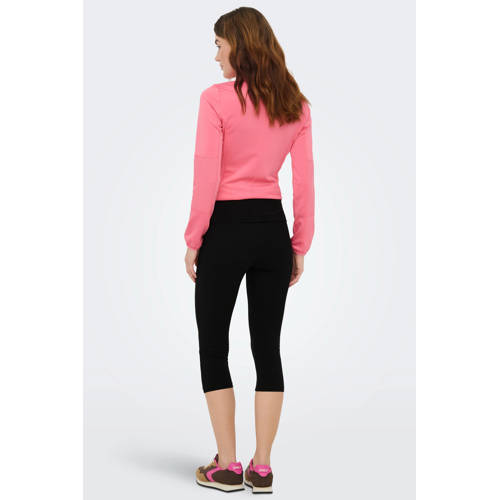 ONLY PLAY sportcapri ONPFOLD zwart afbeelding