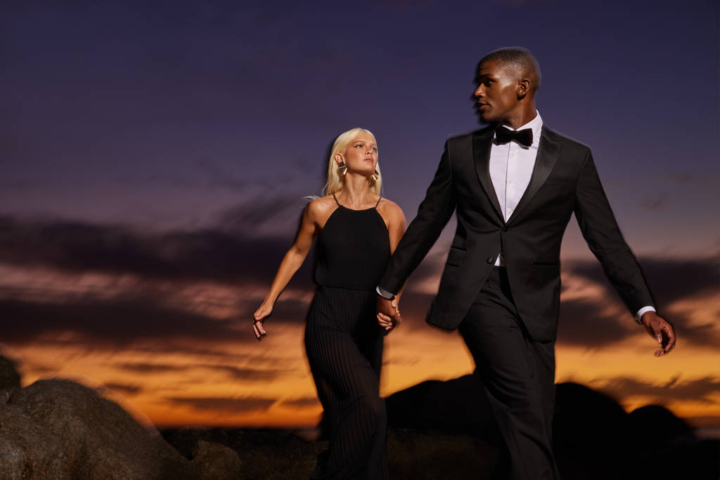 black tie